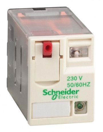 Реле промежуточное RXM 6А 230В 4пк с индикацией без розетки - RXM4AB2P7 Schneider Electric