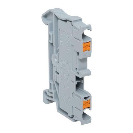 Клеммная колодка пружинная 2,5 Push-in серая| PIT-2,5 | EKF