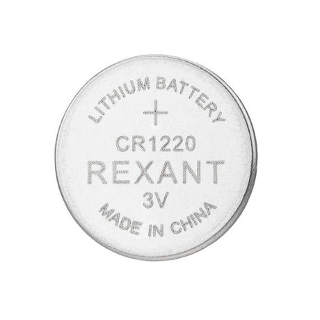 Элемент питания литиевый CR1220 3В (блист.5шт) Rexant 39-1102 MEET