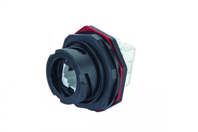 Модуль розеточный категории 5e UTP 1хRJ45 - 16B-U5-67BL Eurolan