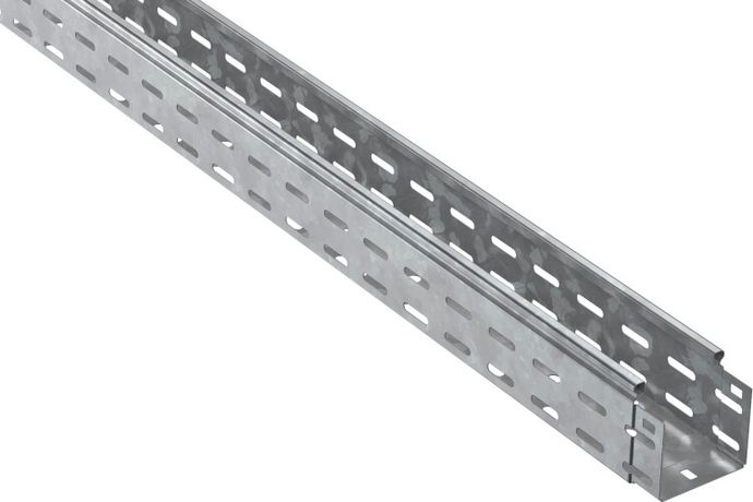 Лоток перфорированный 100х80 L3000 сталь 1.2мм HDZ ИЭК CLP10-080-100-120-3-M-HDZ IEK