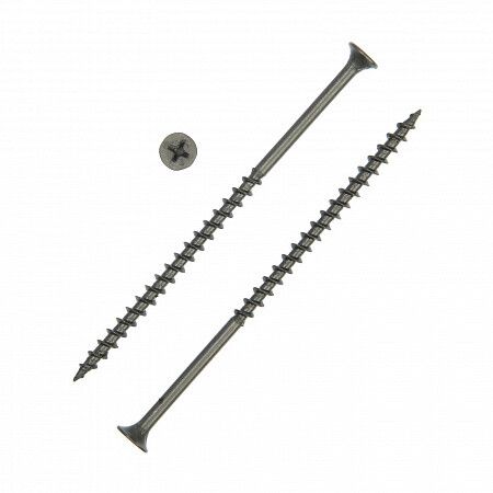 Саморез усиленный гипсокартон-дерево 4.8х100 (коробка) (уп.5кг) Tech-Krep PRO/Zitar 144762