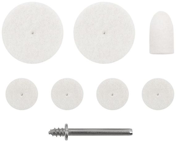 Круги фетровые , набор 7шт. - 36926 РОС