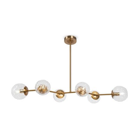 Светильник подвесной Fluff 6х40Вт E14 IP20 Freya FR5207PL-06BZ