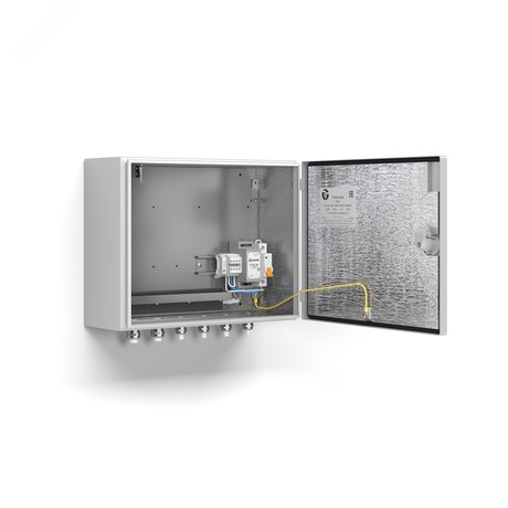 Термошкаф всепогодный (климатический) с обогревом,металлический, IP66, -40° - +50°С, 66Вт, 230В, 300x380x155 мм. 51005 Тахион дуб1005 ТШ-6