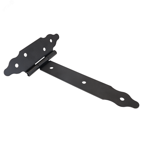 Петля-стрела Домарт ПС-300 фигурная черная - 9839 ПТК