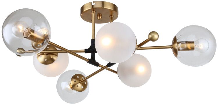 Люстра Darlene 3145-306 6 х Е14 40 Вт модерн | Б0055493 Rivoli ЭРА