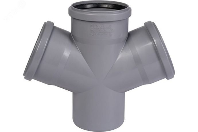 Крестовина одноплоскостная (двухраструбная) 67 град. 50 - 112900 Ostendorf