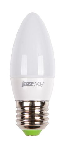 Лампа светодиодная PLED-SP 7Вт C37 свеча 5000К холод. бел. E27 560лм 230В JazzWay 1027849-2