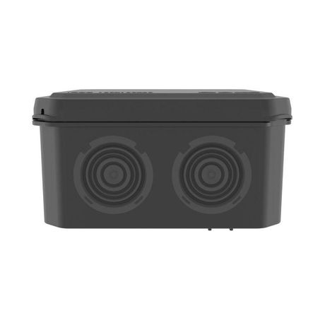 Коробка ответвительная с 8+2 кабельными вводами д.25/20 мм, IP55, 100х100х50 мм,черный | 53800B DKC ДКС