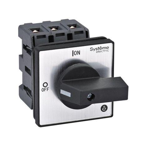 ЧЁРНОЙ РУКОЯТКОЙ НА ДВЕРЦУ 4 ВИНТАМИ - MSD40320B ВЫКЛЮЧАТЕЛЬ-РАЗЪЕДИНИТЕЛЬ 3P 40A С APC