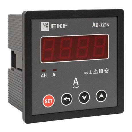 Амперметр цифровой PROxima 72x72 AC 0.5 EKF арт. AD-721s