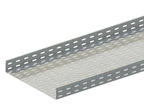 Лоток перфорированный 400х100 L2000 замковый 1,5 мм - Н0122131646 СОЭМИ