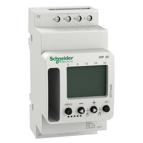 Реле времени IHP 2С электронное программируемое, 2 выхода | CCT15442 Schneider Electric