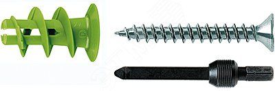 Дюбель GK S зеленый - 524869 Fisher