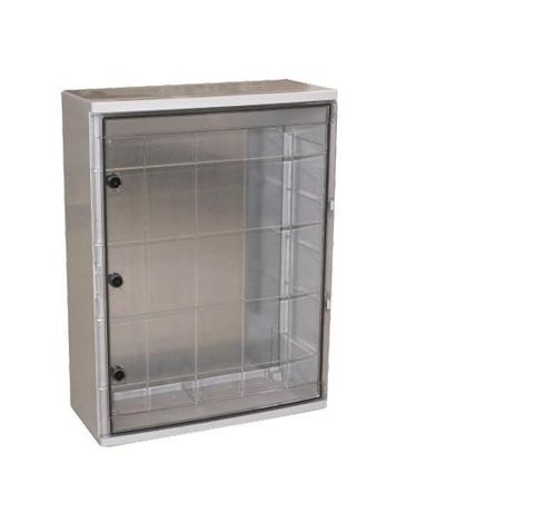 Корпус щита распределительного влагозащищенного 600х800х260мм навесной пластик прозр. дверца Cetinkaya Pano CP5019