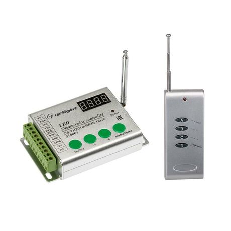Контроллер CS-TH2010-RF4B 18xIC (12-24V, ПДУ 4кн) (Arlight, -) - 015861