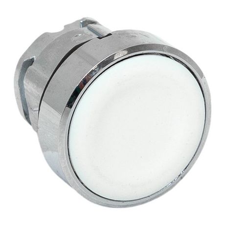 Исполнительный механизм кнопки XB4 белый плоский возвратный без фиксации, подсветки IP65 - XB4BA-W-65 EKF