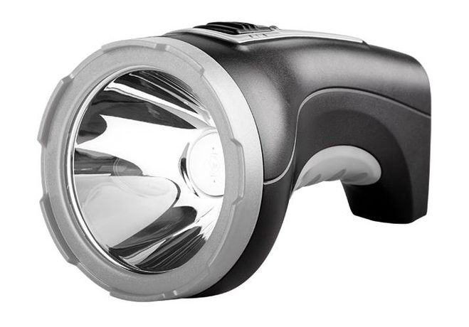 Фонарь аккумуляторный ручной AccuF2-L5W-bk SMD 5Вт 185лм IP20 2 режима: яркий/эконом аккум. 1.6А.ч выдвижная вилка индикатор зарядки ремешок черн. ФАZА 2857170 ФАЗА 4897062857170