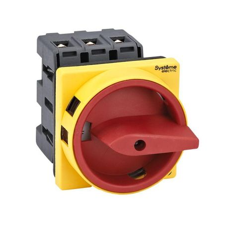 КРАСНОЙ РУКОЯТКОЙ НА ДВЕРЦУ 4 ВИНТАМИ - MSD63310R ВЫКЛЮЧАТЕЛЬ-РАЗЪЕДИНИТЕЛЬ 3P 63A С APC