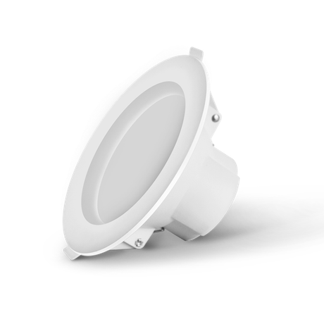 Светильники Кругл. Белый 9W,126x126x54, O95мм, 3000K, 700 Lm, с функцией шагового диммирования 100-50-15% | 927420109-S Gauss