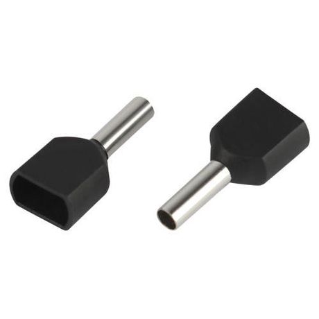 Эра Б0063306 Наконечник-гильза двойн НШвИ(2) 1.5-8 с изолированным фланцем (уп.10шт)