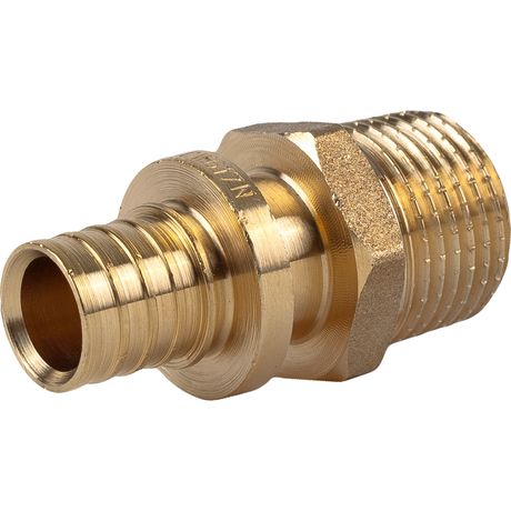 Муфта аксиальная латунная НР 16x1/2 - AX1701612 PRO AQUA