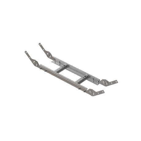 Угол для лотка шарнирный вертикальный 500х50 сталь 1.2мм LSHL50-500-1.2 N КМ LO42264 КМ-Профиль