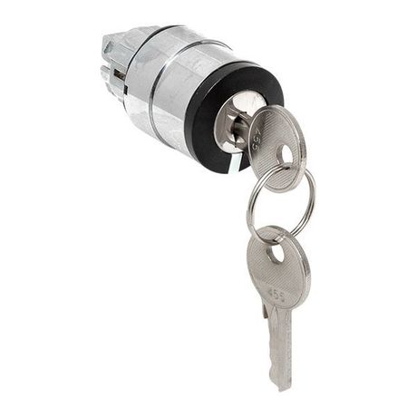 Исполнительный механизм переключателя ХB4 на 3 положения с замком, возвратный без фиксации IP65 - XB4BG3-65 EKF