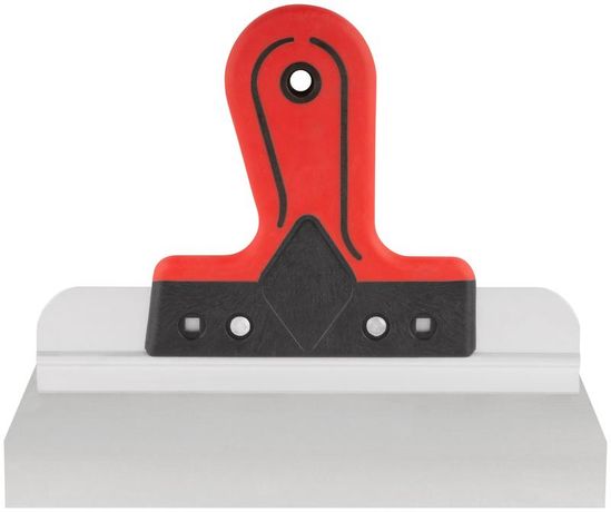 Шпатель фасадный Профи 250мм прорезиненная ручка нерж. сталь КУРС 06423