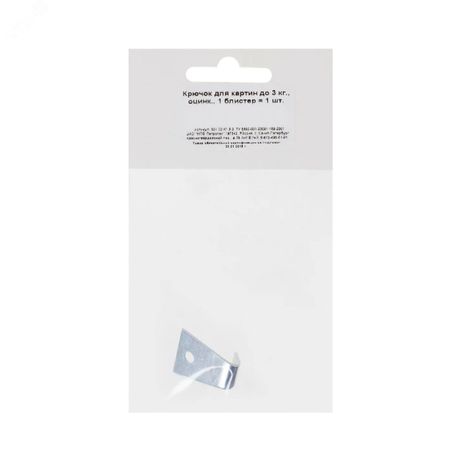 Крючок для картин до 3кг цинк Tech-Krep/Zitar 134447