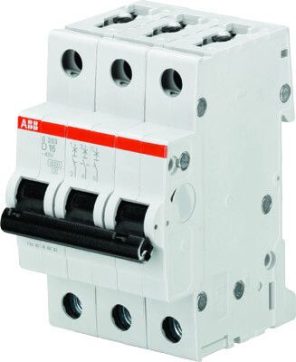 Выключатель автоматический трехполюсный S203M 63А D 10кА (S203M D63) | 2CDS273001R0631 ABB