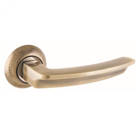 Ручка на круглой накладке (комплект), АЛЛЮР АРТ ВЕРНЕР AB (1100) старая бронза - 11192 ПТК