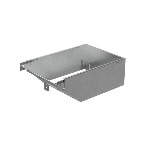 Угол для лотка вертикальный внешний L 50х300мм с разворотом трассы на 90град. "ПЛЮС" HD85 КМ PL18486 КМ-Профиль