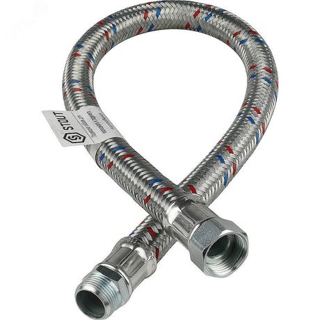Подводка гибкая для воды 3/4' ВН длина 80 см - SHF-0208-182020 STOUT RG008S8TK5UVNS