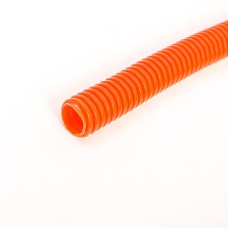 Труба гофрированная ПНД тяжелая d20мм с протяжкой оранж. (уп.100м) Урал Пак ГФ-1110220-100 У.ПАК