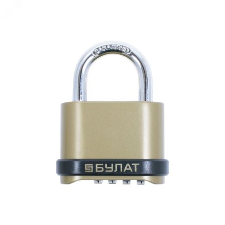 Замок навесной БУЛАТ ВС 564 кодовый d=7,5 мм - 13531 ПТК