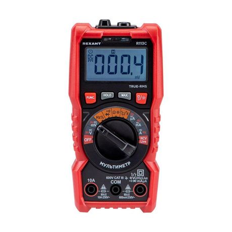 Мультиметр портативный R113C | 13-3112 REXANT MEET