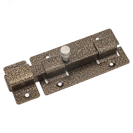 Засов Киров Секрет ЗД-06 антик бронза квадратный - 2841 ПТК