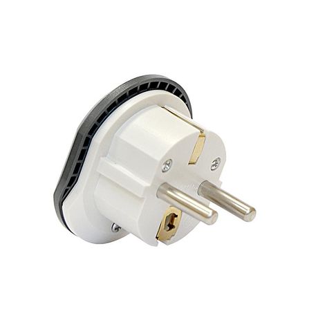 Переходник универсальный плоский с заземл. бел. 16А 250В UNIVersal 2229 Союз