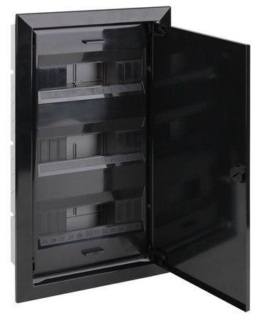 Щиток СП Тусо 36мод. с метал. двер. 580х325х103мм черн. Ruvinil 68136МЧ TYCO