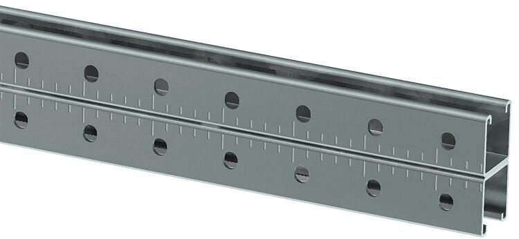 Профиль STRUT двойной перфорированный 41х41 L1000 2.5мм HDZ IEK CLM50D-PSD-41-41-10-3-HDZ IEK (ИЭК) арт. CLM50D-PSD-41-41-10-3-HDZ