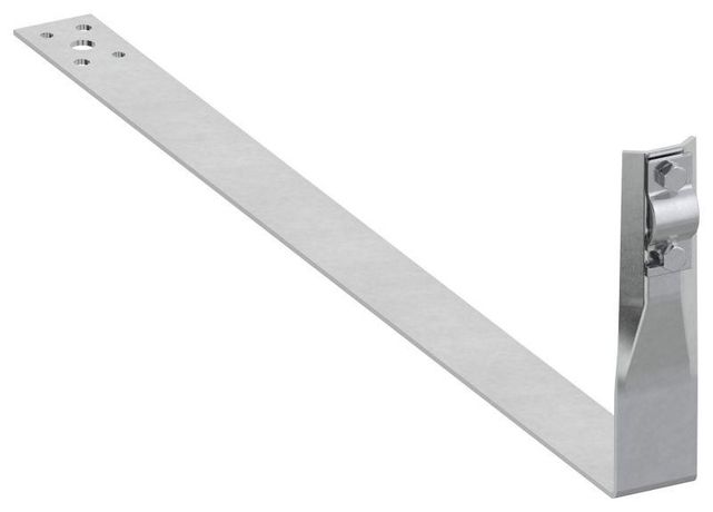 Держатель проводника круглого 6-10мм черепичная кровля L=430мм оцинкованная сталь HDZ IEK - ZDP80-14-5-16-430