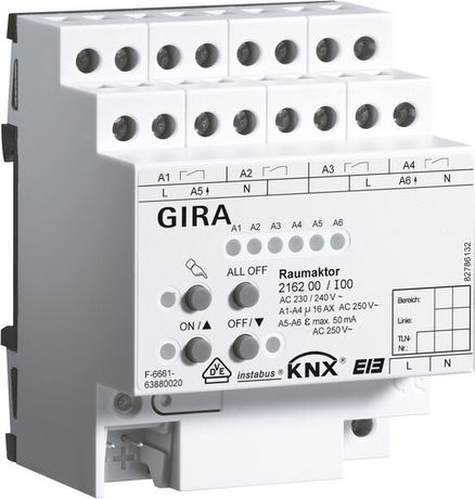 исп. мех-м помещ. KNX типа REG | 216200 GIRA