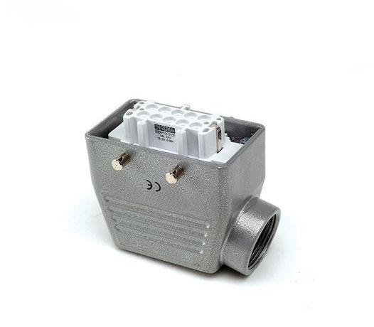 Розетка боковой ввод 10 полюсов 16А EMAS EBM10PU10