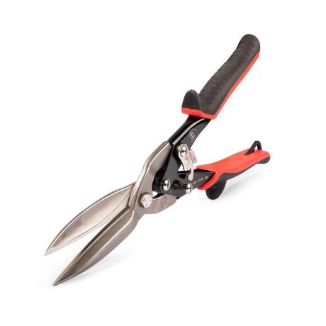 Ножницы по металлу прямые удлиненные НМА-300 SL серия ПРОФИ для резки листового металла из низкоуглеродистой стали толщиной до 0.94 мм - 102043 КВТ