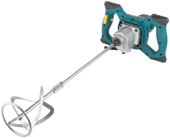 Миксер 1200 Вт, 0-580 / 0-800 об/мин, 50 Нм, 100 л, двухскоростной, металл.корпус, коробка - 80039