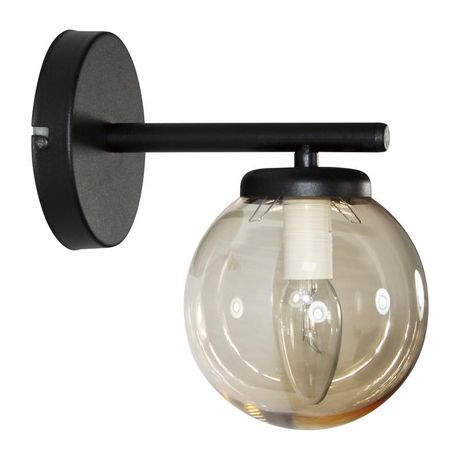 Светильник "Эва" 511 (Плафон 7590) НББ 01-40-170 Е14 (ИМ) настенный черн.муар Элетех 1005405124