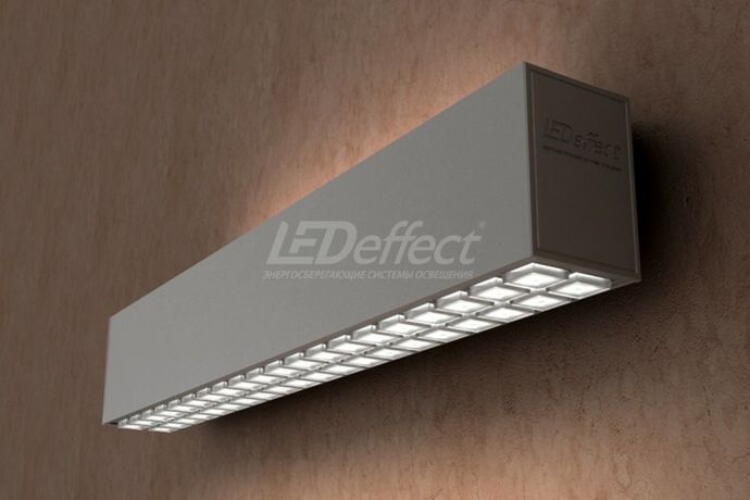 Светильник LED СТРЕЛА ОПТИК (СБО) 22Вт 500Лм 4,0К КСС IP20 опал для верхней полусферы, Г в нижней полусфере подвесной - LE-СБО-23-022-1264-20Д ЛЕД-Эффект