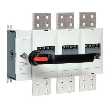 Рубильник-выключатель 4000A 3P c рукояткой управления для прямой установки PowerSwitch | psds-4000-3 EKF